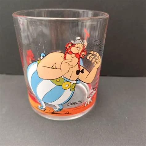 Obelix Nutella Promo Glass Tumbler Asterix Vintage 1995 Rare Collectible £9 49 Picclick Uk