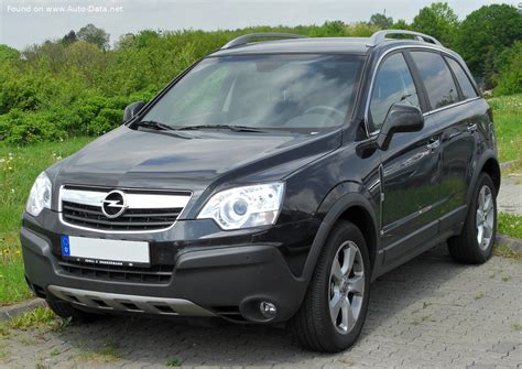 2007 Opel Antara Technical Specs Fuel Consumption Dimensions