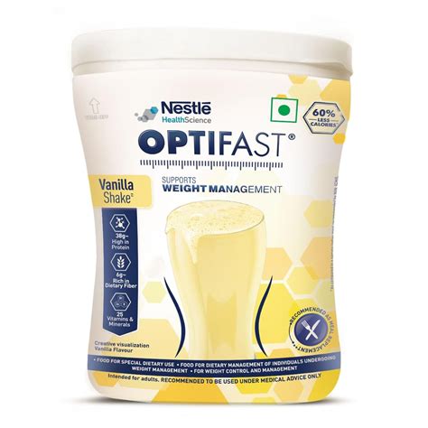 buy nestle optifast weight management shake vanilla flavour