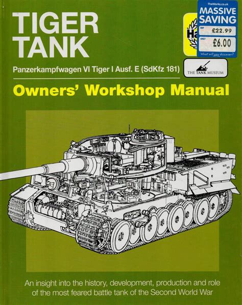 Tiger Tank Manual - Jeremy Tenniswood Militaria