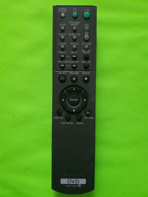 SONY RMT D141A DVD PLAYER REMOTE CONTROL DVP NS305 DVP NS315 DVP