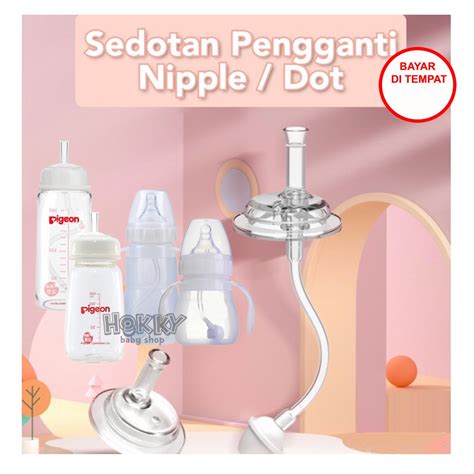 Jual Hk Pengganti Dot Nipple Model Sedotan Untuk Botol Susu Standard