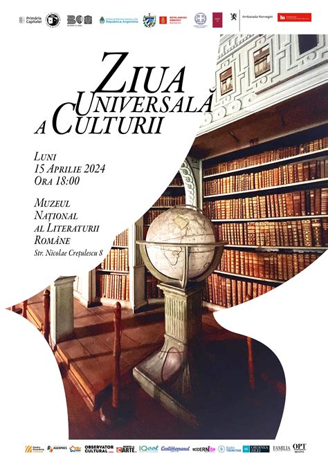 Ziua Universala a Culturii Biblioteca Centrală Universitară