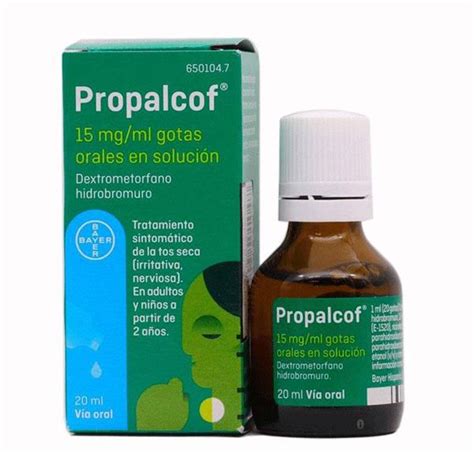 Propalcof 15 mg ml gotas orales en solución Farmacia Calàbria