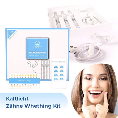 High-Quality Tooth Bleaching Set - All-in-One Teeth Whitening Kit with