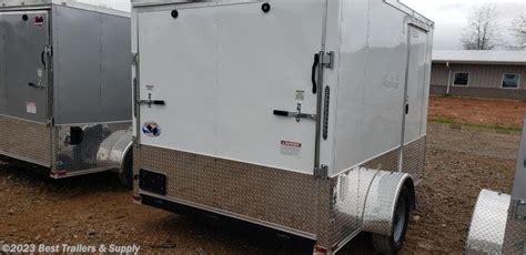 7x10 Cargo Trailer For Sale New Quality Cargo 7x10 Motor Cycle Pkg Ramp Door 2 Bike Enclosed