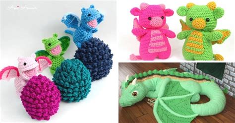 6 Easy Crochet Dragon Patterns To Make Easy Crochet Patterns