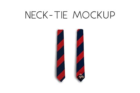 Best Tie Mockup Templates Free Premium