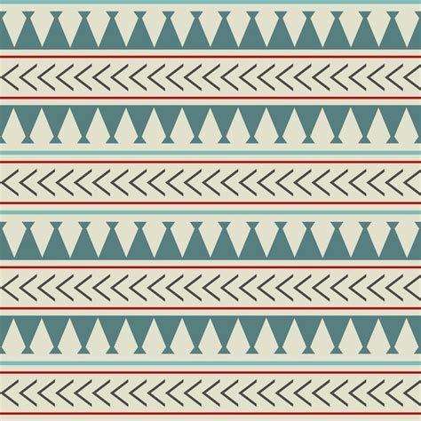 Premium Vector Vector Ethnic Boho Seamless Pattern In Maori Style