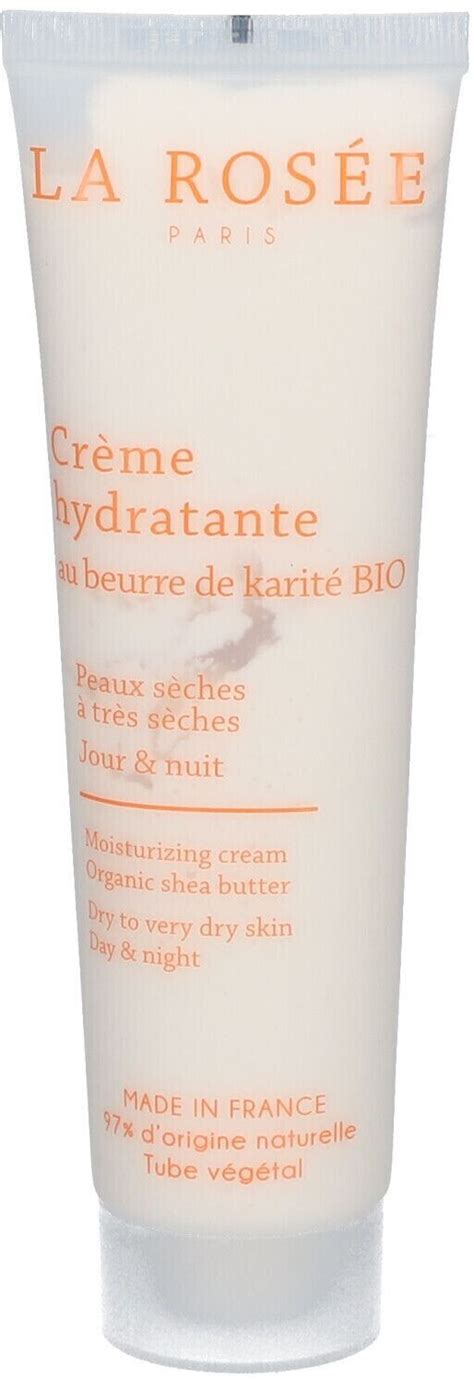 La Rosée Crème hydratante au beurre de karité bio 60 ml en solde à