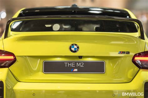 2025 Bmw M2 Sao Paulo Yellow Showcases M Performance Parts