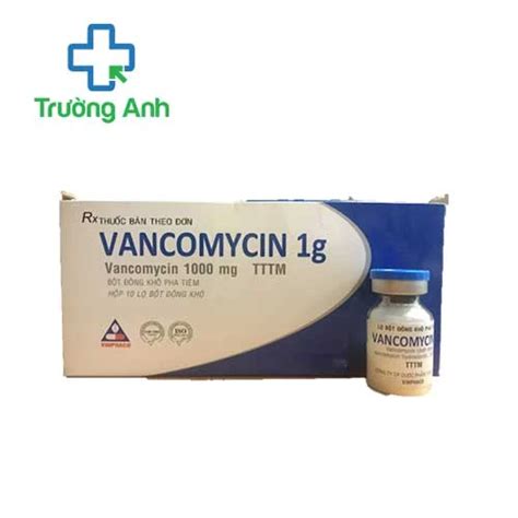 Vancomycin 1g Vinphaco Thuốc điều Trị Nhiễm Khuẩn Nặng Hiệu Quả