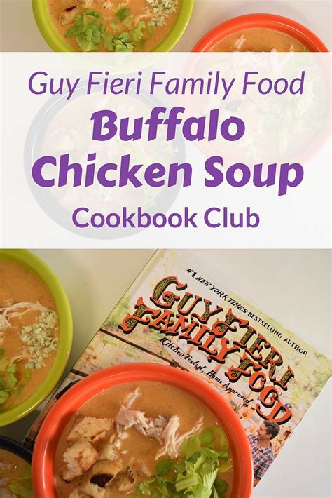 Guy Fieri Family Food: Buffalo Chicken Soup | FaVe Mom