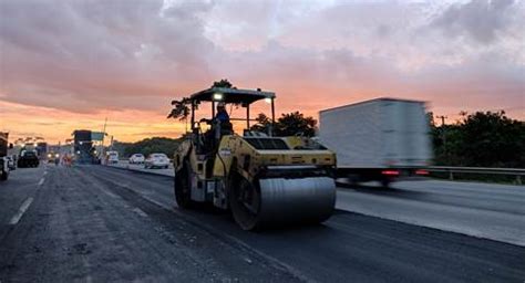 Rodovias Ayrton Senna E Carvalho Pinto Sp Recebem Obras De