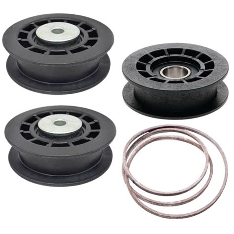 Pulleys And Belt Kit 587973001 Husqvarna Poulan Pro Jonsered Craftsman Murray Snapper