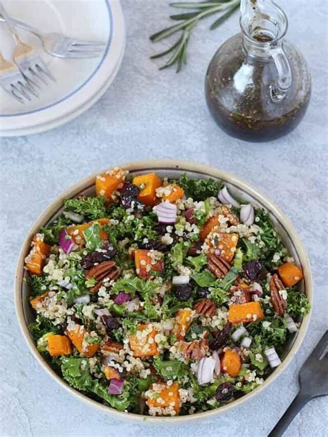 Roasted Butternut Squash Quinoa Salad Cooking Carnival