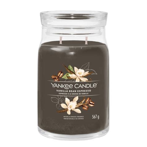 Yankee Candle Duftkerze im Glas groß VANILLA BEAN ESPRESSO 33 90