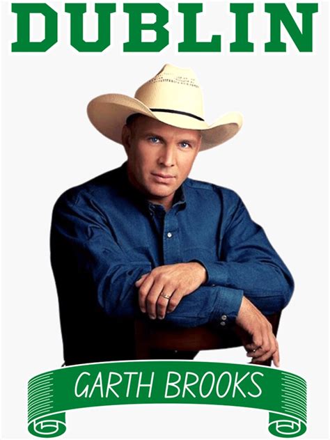 Garth Brooks Dublin Ireland Tour 2022 Sticker For Sale By