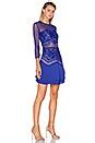 Three Floor Fortune Dress In Ink Blue Nude REVOLVE