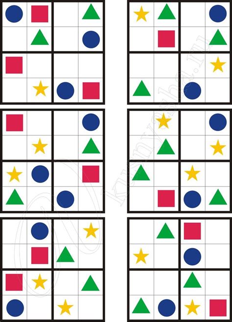 Sudoku Vorschulideen Mathe Aktivit Ten Sudoku Kinder