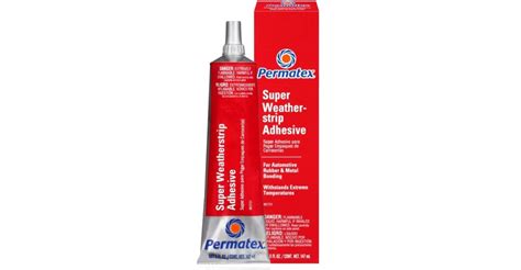 Клей Permatex Super Weatherstrip Adhesive для уплотнителей туба 143мл