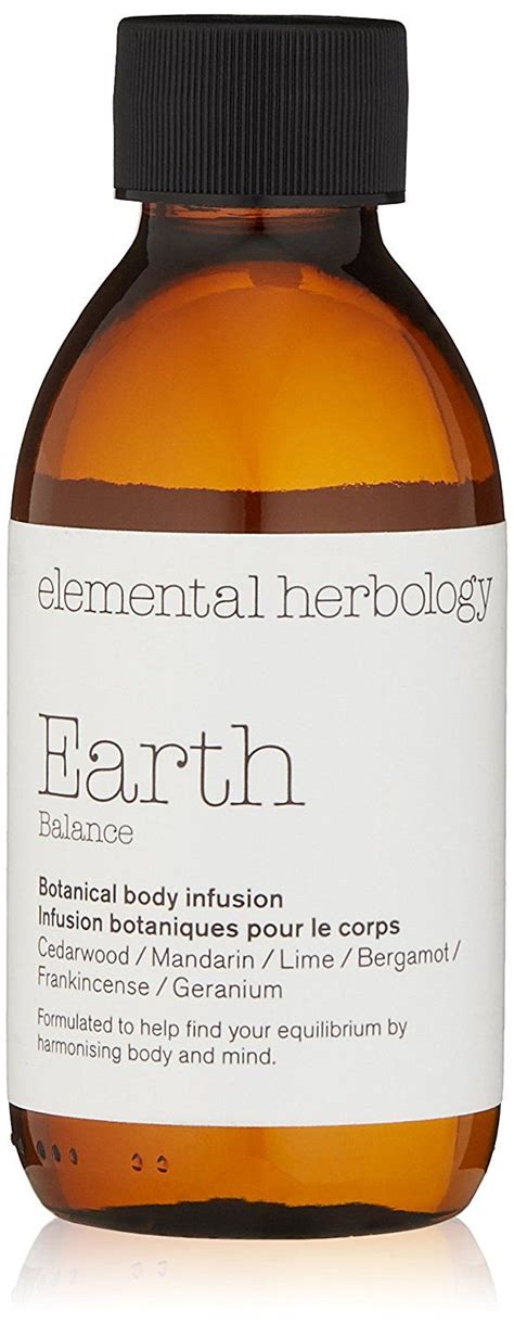 Elemental Herbology Earth Balance Botanical Body Infusion 5 Fl Oz