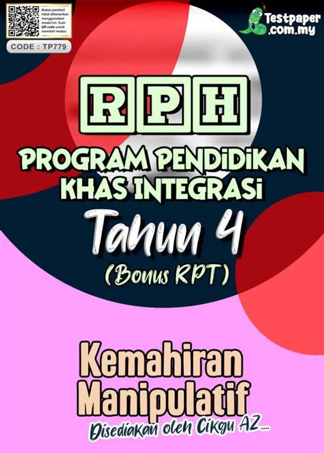 Rph Dan Rpt Program Pendidikan Khas Integrasi Kemahiran Manipulatif