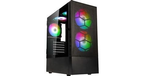 Kolink Observatory MX Mesh ARGB Tempered Glass Black Gaming Midi Tower