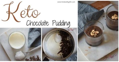 Keto Chocolate Pudding ⋆ By Pink