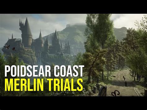 How To Solve All Poidsear Coast Merlin Trials In Hogwarts Legacy YouTube