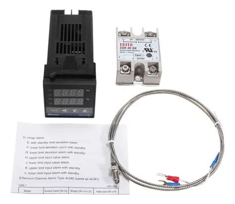 Montagem Do Controlador De Temperatura Digital Rex C Pid Led