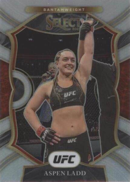 2021 Panini Select UFC Concourse Silver Prizm 86 Aspen Ladd For Sale