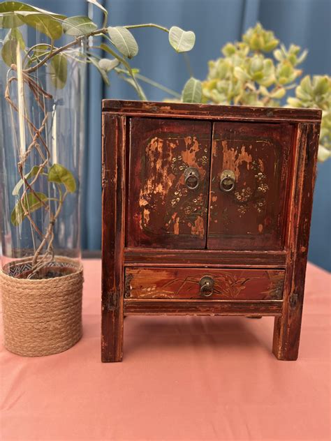 Table De Chevet Chinoise En Bois Prestige Antique