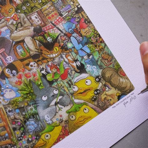 The Painting Of Over 30 Miyazaki Characters Will Blow You Away