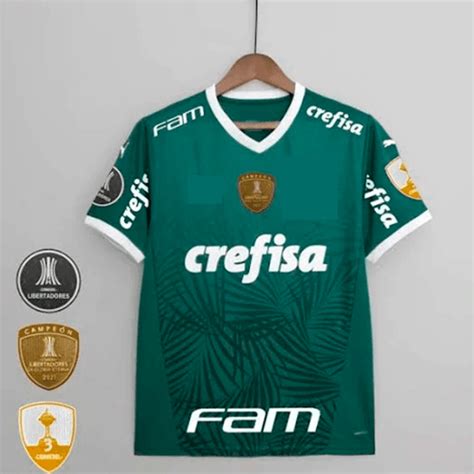 Camisa Palmeiras Home Patch Libertadores Tailandesas Atacado