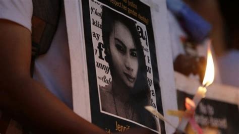 Us Marine Charged With Murder In Philippines Transgender Death Bbc News