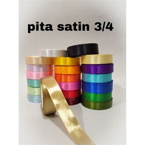 Jual Pita Satin Inch Pita Satin Cm Pita Satin Roll Yard