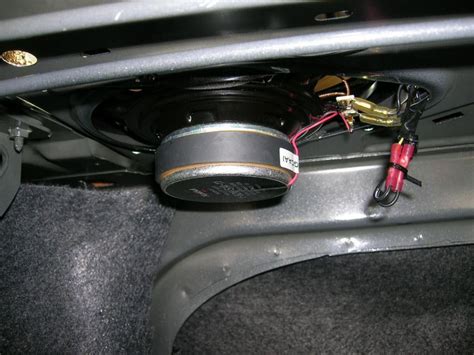 Installing Rear Speakers Chevrolet Malibu Forums