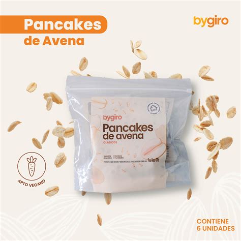 ByGiro Pancakes Clásicos Pancakes de avena clásicos