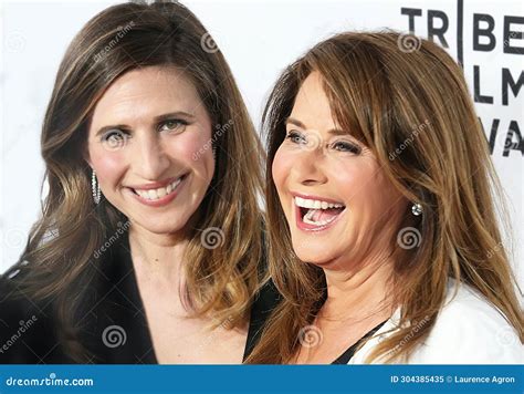 Margaux Guerard And Lorraine Bracco At 2015 Tribeca Film Festival Editorial Image Image Of