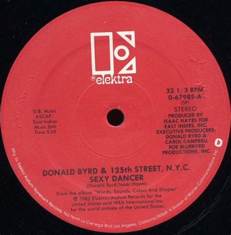 Donald Byrd And 125th Street Nyc Sexy Dancer Lyrics Genius Lyrics