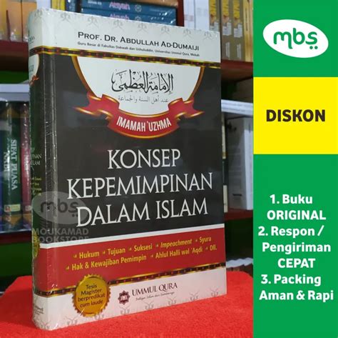 BUKU KONSEP KEPEMIMPINAN DALAM ISLAM Prof Dr Abdullah Ad Dumaiji