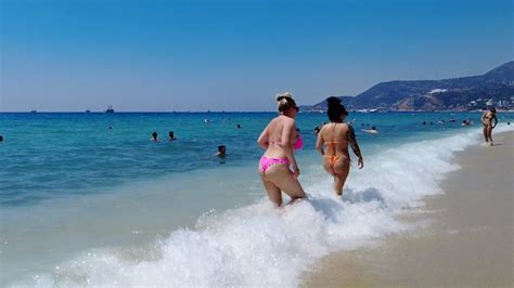 Kleopatra Beach Alanya Turkey Youtube