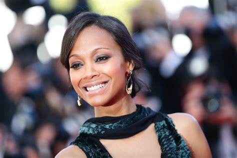 Zoe Saldana On Motherhood: "It Takes A Village"