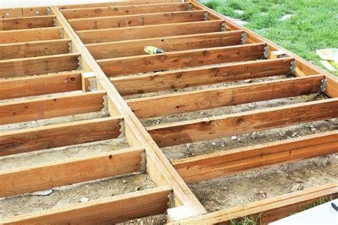 How To Install Deck Joists