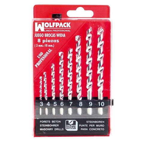 Coffret De Forets Widia Professionnels Wolfpack Pi Ces Leroy Merlin