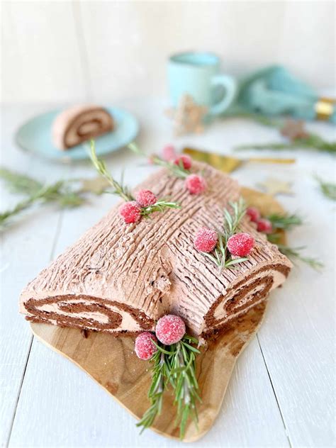 Bûche de Noël: Biskuitrolle mal anders! - Sheepy's Bakery