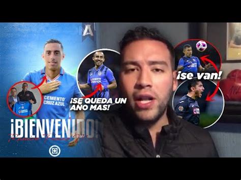 Cruz Azul Anunci Asu Nuevo Refuerzo Cata Y Jesus Corona Se Van De