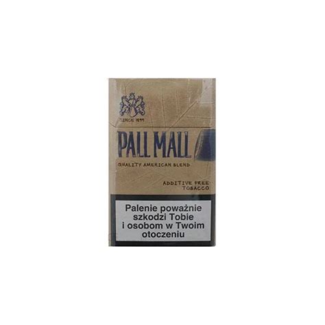 Pall Mall Blue Without Additives Quality From Poland 10 X Online