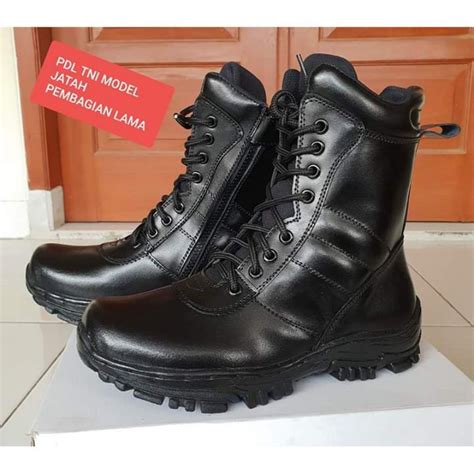 Jual SEPATU PDL JATAH PEMBAGIAN ASLI KULIT TNI POLRI 2015 SAFETY UJUNG